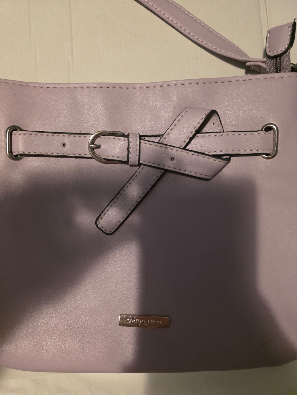 Purple London Fog Crossbody Bag
